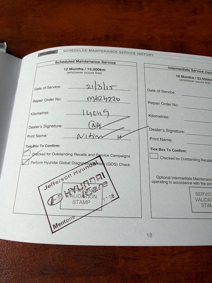 2013 Hyundai ix35 Trophy Series II Blue Berry