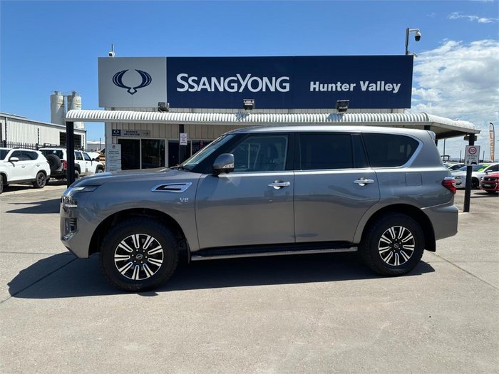 2023 Nissan Patrol Ti Y62 MY23 4X4 Dual Range Gun Metallic