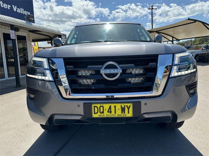 2023 Nissan Patrol Ti Y62 MY23 4X4 Dual Range Gun Metallic