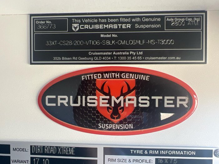 2026 JB Caravans Dirt Road Xtreme 17'10Rd