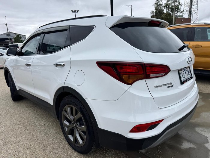 2017 Hyundai Santa Fe Active X DM3 Series II MY17 Pure White