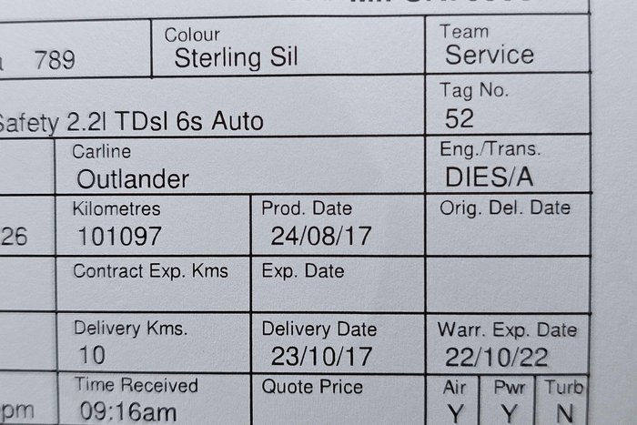 2017 Mitsubishi Outlander LS Safety Pack