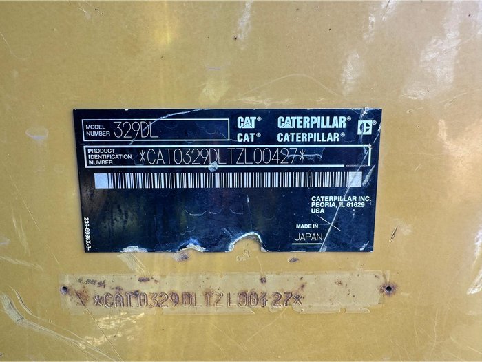 2013 Caterpillar 329Dl