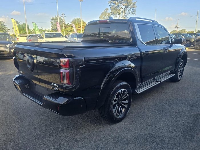 2024 GWM Cannon Alpha Ultra Hybrid P05 4X4 Dual Range Crystal Black