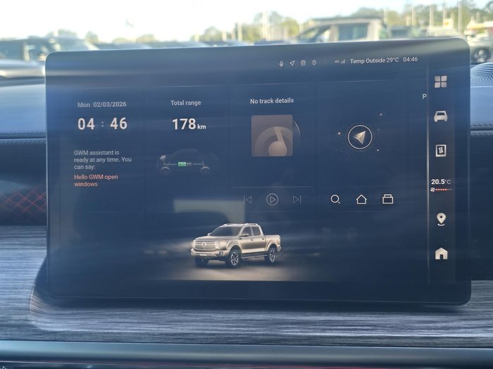 2024 GWM Cannon Alpha Ultra Hybrid P05 4X4 Dual Range Crystal Black