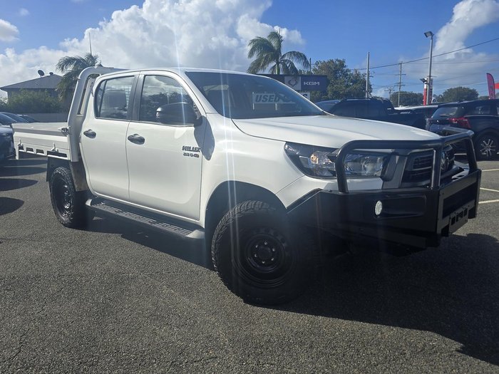 2022 Toyota Hilux SR GUN126R 4X4 Dual Range Glacier White
