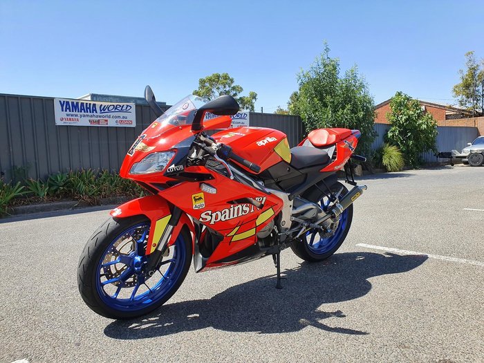 2008 Aprilia RS 125 RS Red