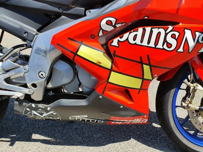 2008 Aprilia RS 125 RS Red