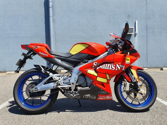 2008 Aprilia RS 125 RS Red