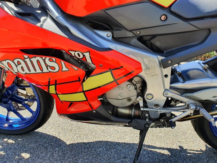 2008 Aprilia RS 125 RS Red