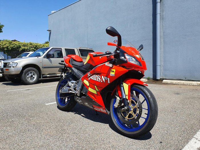 2008 Aprilia RS 125 RS Red