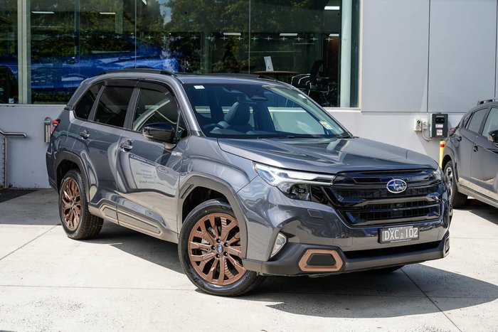 2025 Subaru Forester Hybrid Sport S6 MY26 AWD Magnetite Grey