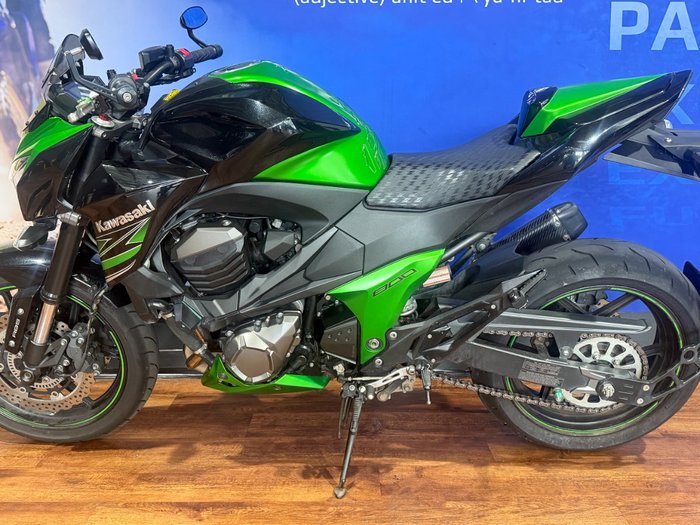 2012 Kawasaki Z800 ABS (ZR800) GREEN/BLACK