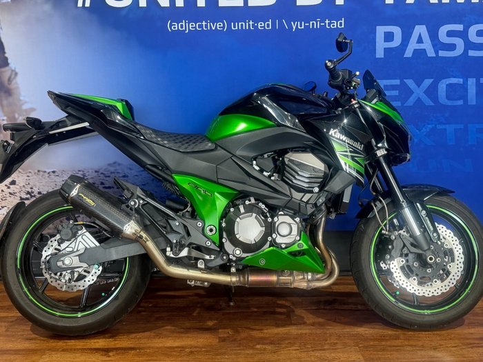 2012 Kawasaki Z800 ABS (ZR800) GREEN/BLACK