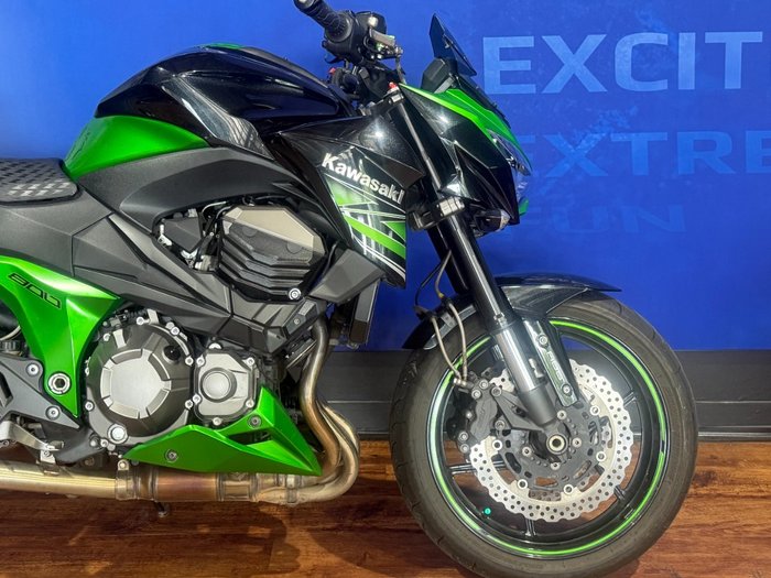 2012 Kawasaki Z800 ABS (ZR800) GREEN/BLACK