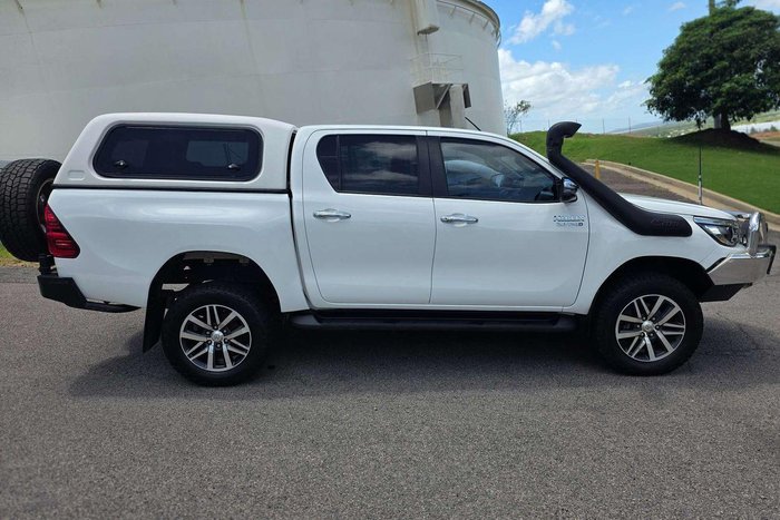 2018 Toyota Hilux SR5 GUN126R 4X4 Dual Range White
