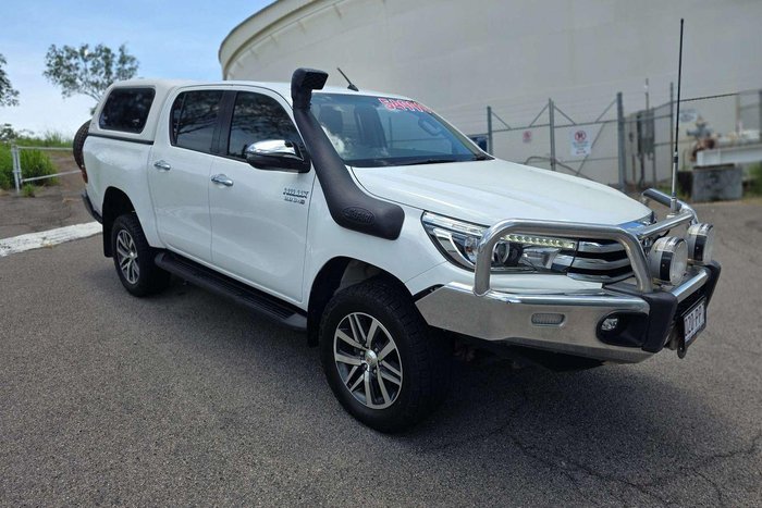 2018 Toyota Hilux SR5 GUN126R 4X4 Dual Range White