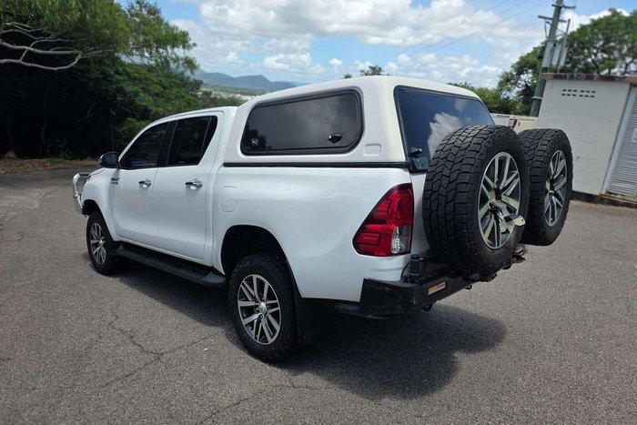 2018 Toyota Hilux SR5 GUN126R 4X4 Dual Range White