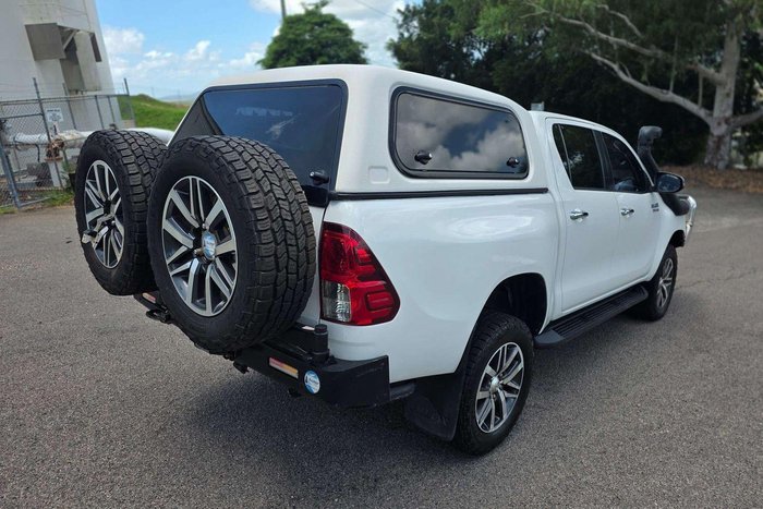 2018 Toyota Hilux SR5 GUN126R 4X4 Dual Range White