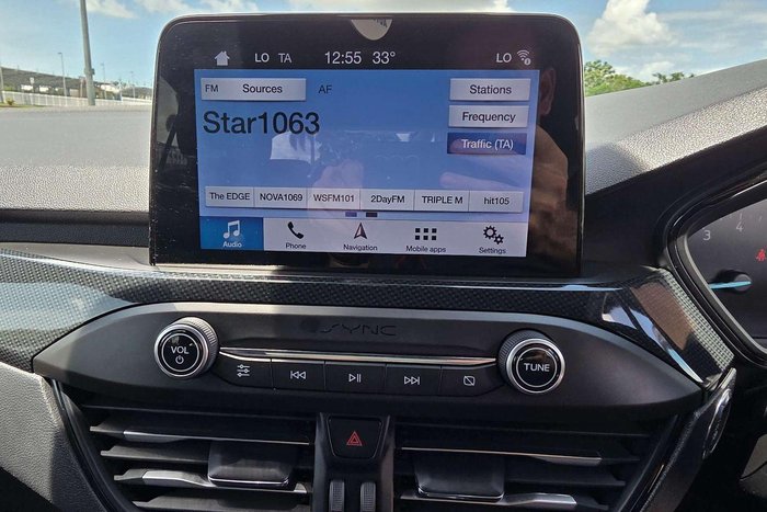 2018 Ford Focus ST-Line SA MY19.25 Blue