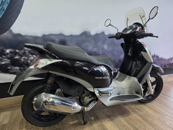 2012 APRILIA SCARABEO 300ie Black