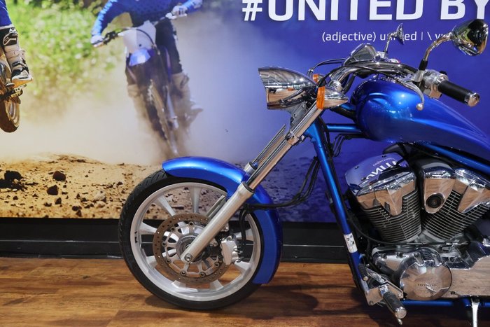 2011 Honda VT1300CX Blue