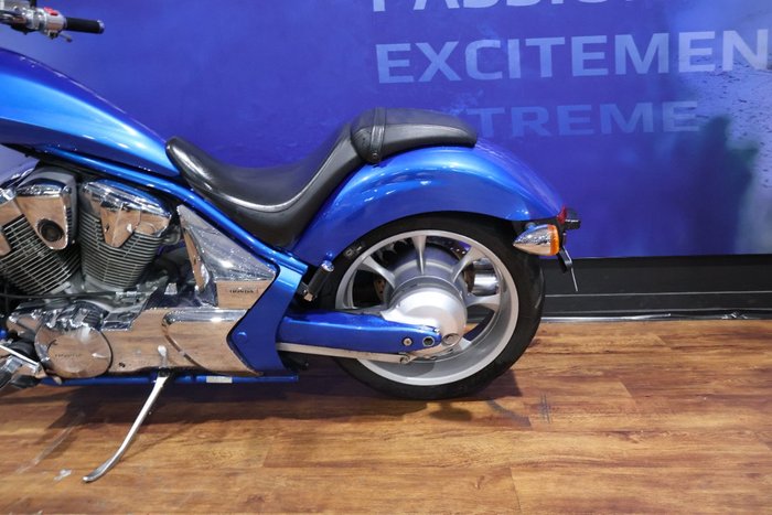 2011 Honda VT1300CX Blue
