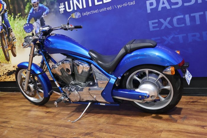 2011 Honda VT1300CX Blue