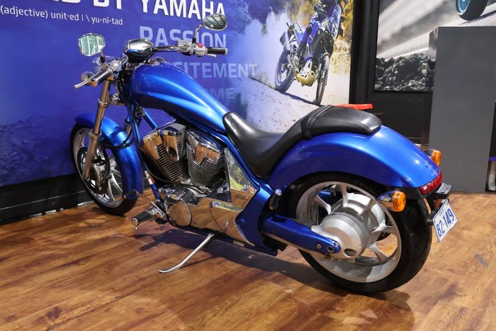 2011 Honda VT1300CX Blue