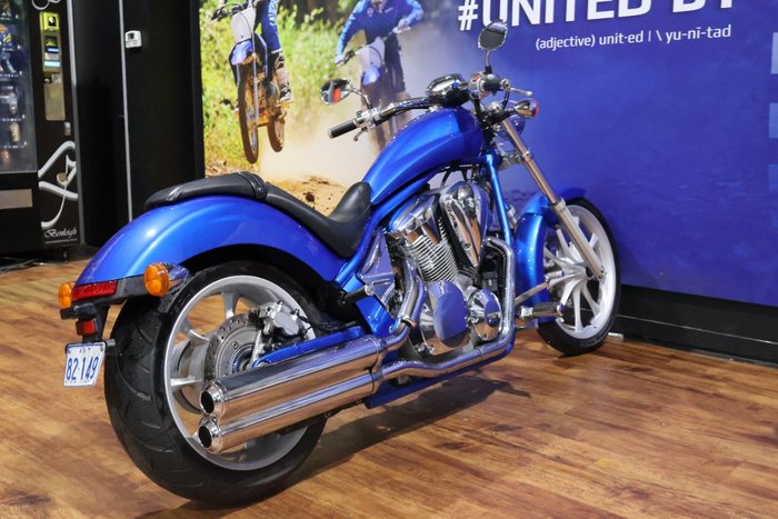 2011 Honda VT1300CX Blue