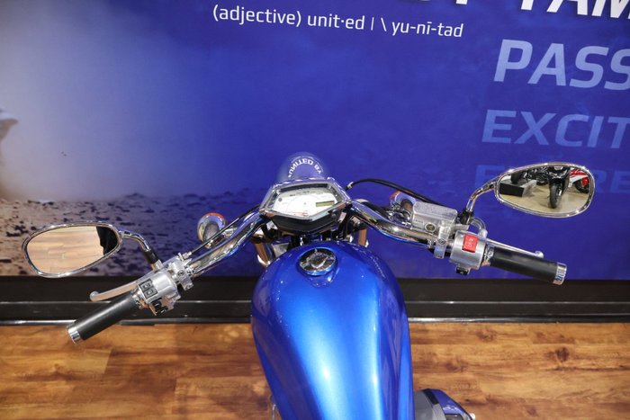2011 Honda VT1300CX Blue
