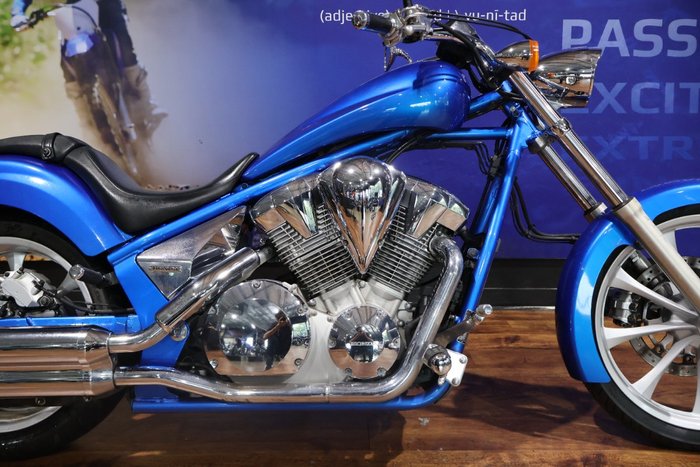 2011 Honda VT1300CX Blue