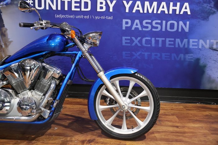 2011 Honda VT1300CX Blue
