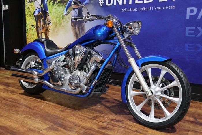 2011 Honda VT1300CX Blue