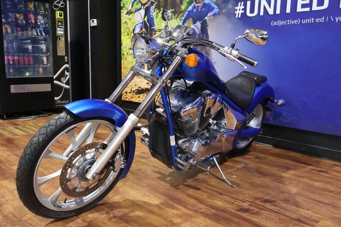 2011 Honda VT1300CX Blue