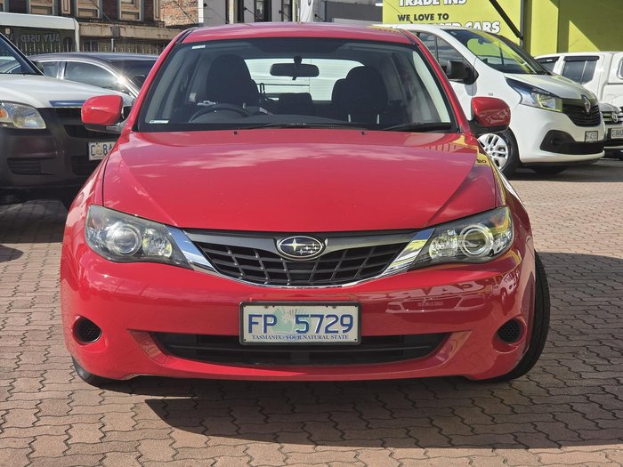 2007 Subaru Impreza R G3 MY08 AWD Red