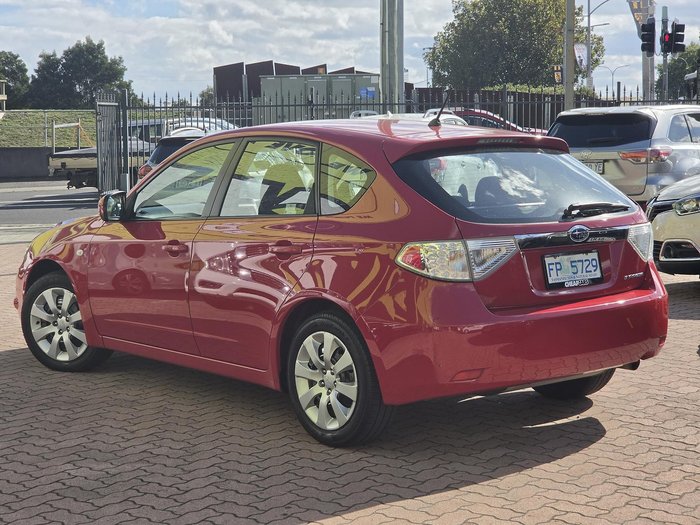 2007 Subaru Impreza R G3 MY08 AWD Red