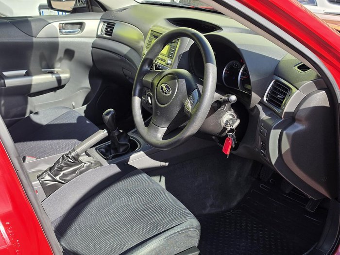 2007 Subaru Impreza R G3 MY08 AWD Red