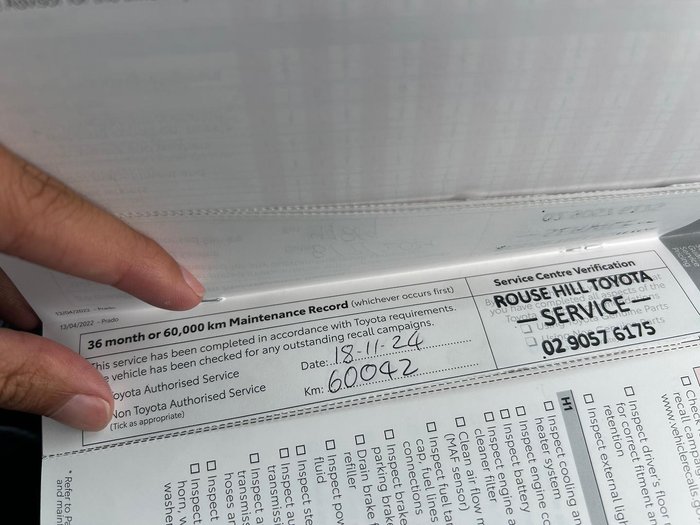 2022 Toyota Landcruiser Prado GXL