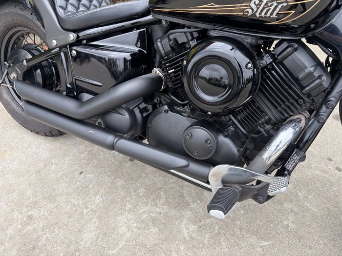 2018 Yamaha XVS650A V-STAR CLASSIC Black