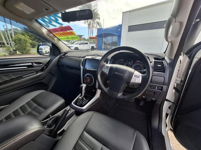 2019 Isuzu MU-X LS-M MY19 4X4 Dual Range Silky White