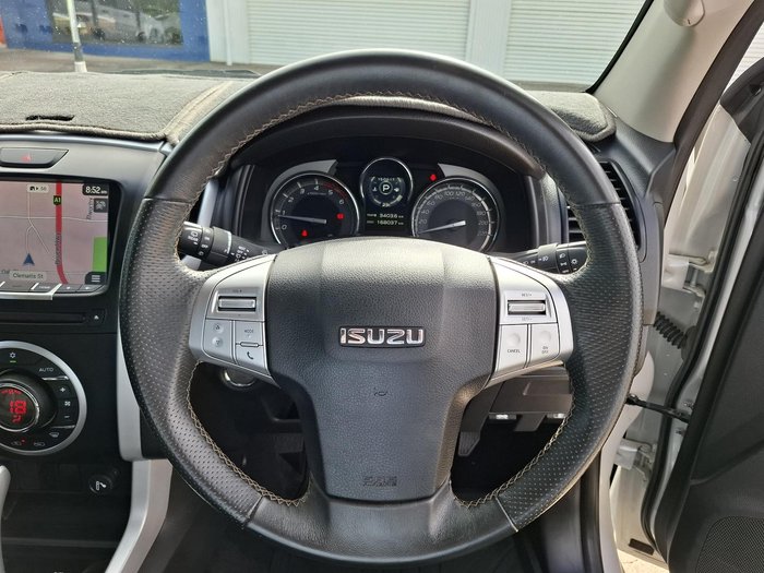 2019 Isuzu MU-X LS-M MY19 4X4 Dual Range Silky White