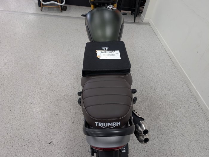 2025 Triumph 2025 Triumph 400CC SCRAMBLER 400 MATT KHAKI GREEN