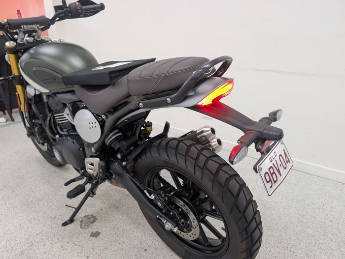 2025 Triumph 2025 Triumph 400CC SCRAMBLER 400 MATT KHAKI GREEN