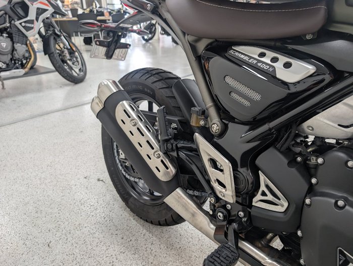 2025 Triumph 2025 Triumph 400CC SCRAMBLER 400 MATT KHAKI GREEN