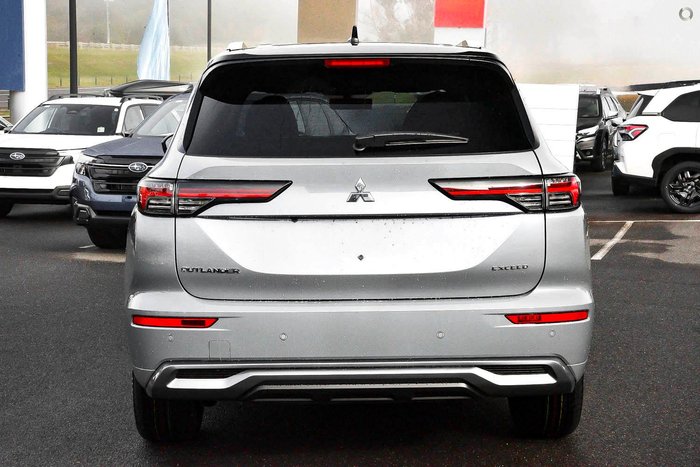 2025 Mitsubishi Outlander Exceed Tourer ZM MY25 AWD Moonstone Grey with Black Roof