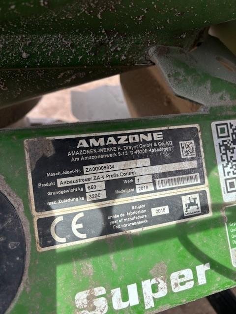 2018 AMAZONE ZA V 3200