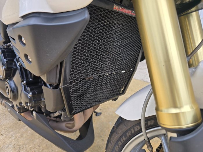 2010 Triumph TIGER 1050 White