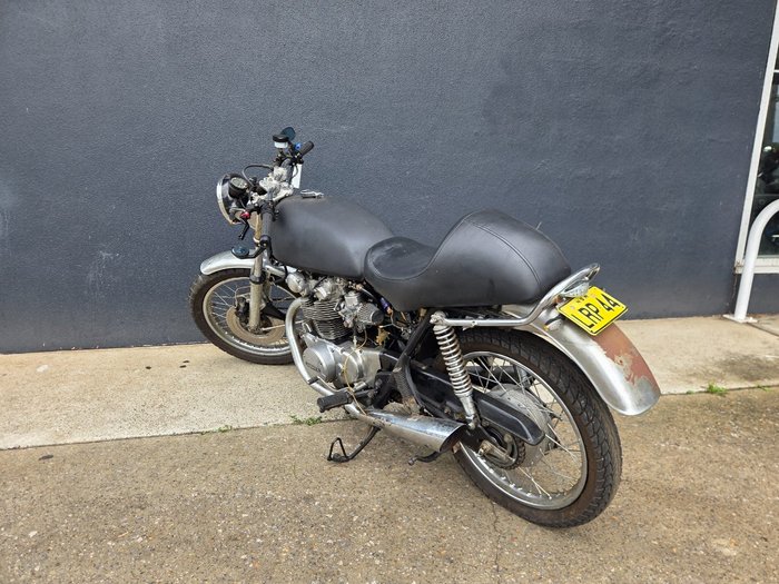 1977 Honda CB500T BLACK