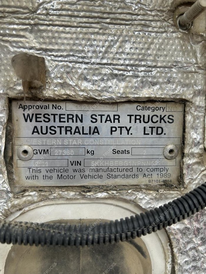 2021 Western Star 4800 Series 4800 FXC White